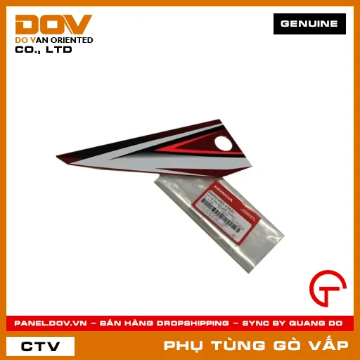 TEM ỐP ỐNG YẾM PHẢI *R340C* MÃ PHỤ TÙNG 86643K03V70ZC — 86643K03V70ZC