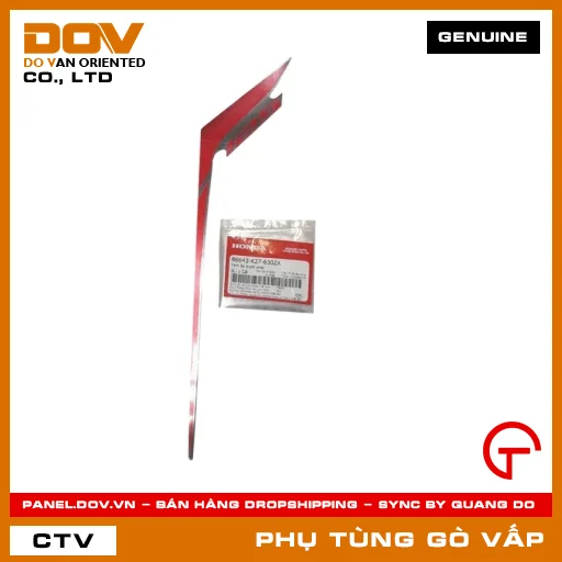TEM ỐP TRƯỚC PHẢI MÃ PHỤ TÙNG 86643K27630ZA — 86643K27630ZA