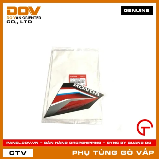 TEM B CÁNH YẾM PHẢI *TYPE1* *NHB25* MÃ PHỤ TÙNG 86643K57AC0ZD — 86643K57AC0ZD