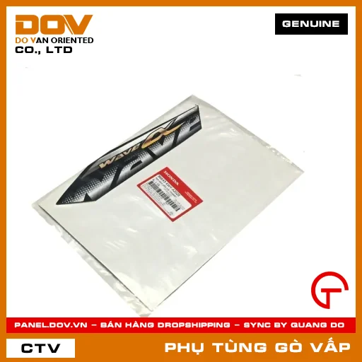 TEM CÁNH YẾM TRÁI *NHA69* MÃ PHỤ TÙNG 86643KWYA20ZE — 86643KWYA20ZE