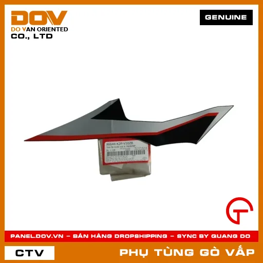 TEM ỐP TRƯỚC TRÁI B *NHB25B* MÃ PHỤ TÙNG 86644K2PV10ZB — 86644K2PV10ZB