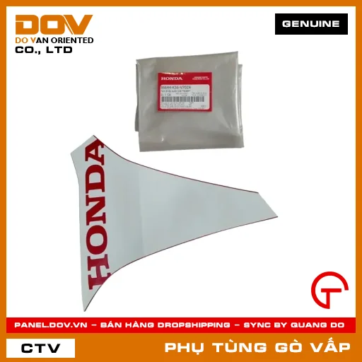 TEM B ỐP SƯỜN TRÁI *R389* MÃ PHỤ TÙNG 86644K56V70ZA — 86644K56V70ZA