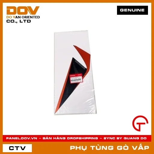 TEM DÁN B CÁNH YẾM TRÁI *YR322C* MÃ PHỤ TÙNG 86644K57V80ZB — 86644K57V80ZB