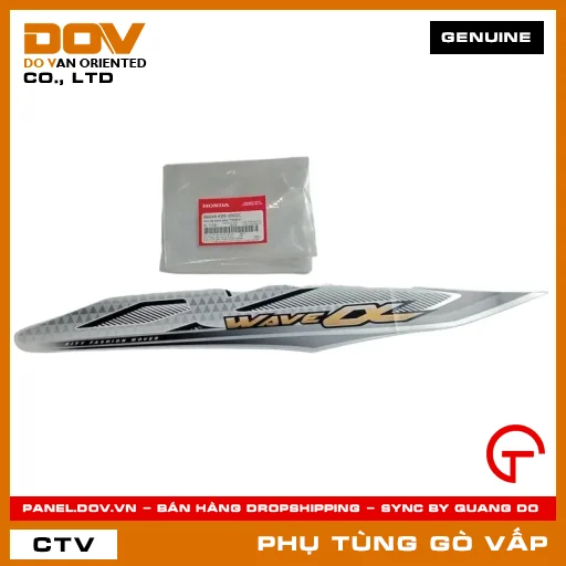TEM ỐP SƯỜN PHẢI *NHB55* MÃ PHỤ TÙNG 86644K89V00ZC — 86644K89V00ZC