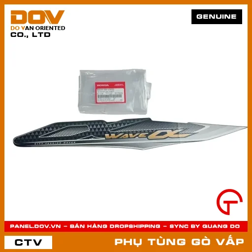TEM ỐP SƯỜN PHẢI *NHB25* MÃ PHỤ TÙNG 86644K89V00ZD — 86644K89V00ZD