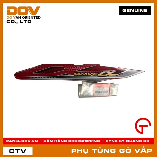TEM ỐP SƯỜN PHẢI *R263* MÃ PHỤ TÙNG 86644K89V00ZE — 86644K89V00ZE