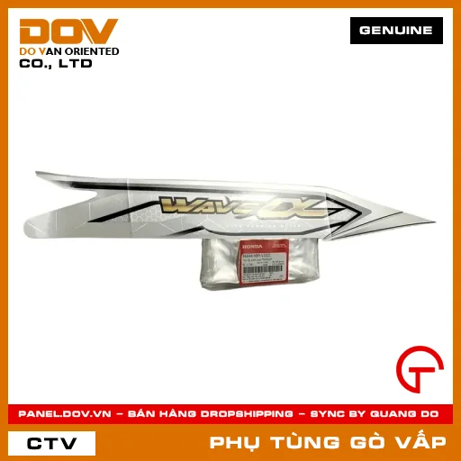 TEM ỐP SƯỜN PHẢI *NHB55P* MÃ PHỤ TÙNG 86644K89V20ZC — 86644K89V20ZC