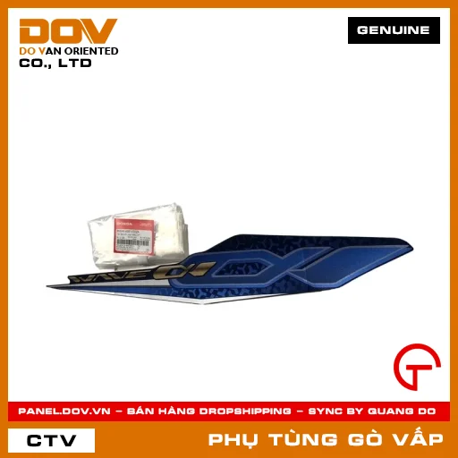 TEM ỐP SƯỜN PHẢI *PB421M* MÃ PHỤ TÙNG 86644K89V30ZA — 86644K89V30ZA