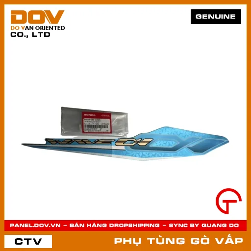 TEM ỐP SƯỜN PHẢI *B203M* MÃ PHỤ TÙNG 86644K89V30ZC — 86644K89V30ZC