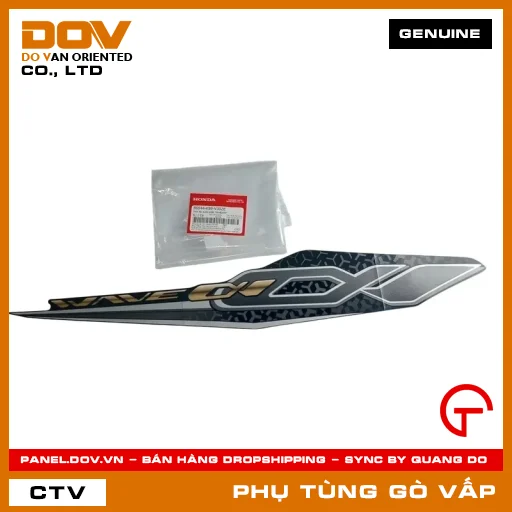 TEM ỐP SƯỜN PHẢI *NHB25M* MÃ PHỤ TÙNG 86644K89V30ZE — 86644K89V30ZE