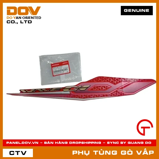 TEM ỐP SƯỜN PHẢI *R263* MÃ PHỤ TÙNG 86644K89V30ZF — 86644K89V30ZF