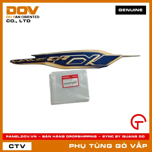 TEM ỐP SƯỜN PHẢI *PB421* MÃ PHỤ TÙNG 86644K89V50ZA — 86644K89V50ZA