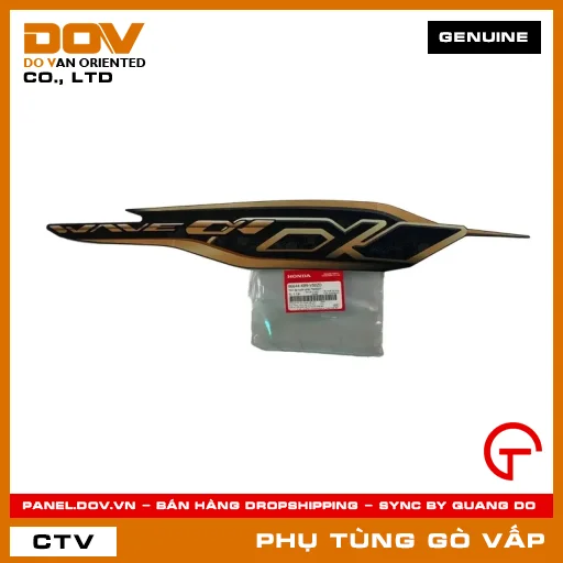 TEM ỐP SƯỜN PHẢI *NHB25* MÃ PHỤ TÙNG 86644K89V50ZD — 86644K89V50ZD