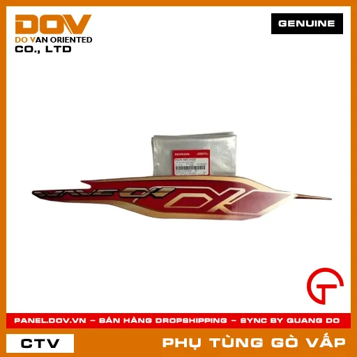 TEM ỐP SƯỜN PHẢI *R263* MÃ PHỤ TÙNG 86644K89V50ZE — 86644K89V50ZE