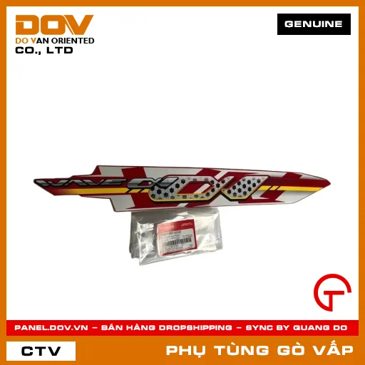 TEM ỐP SƯỜN PHẢI *R263* MÃ PHỤ TÙNG 86644K89V60ZA — 86644K89V60ZA