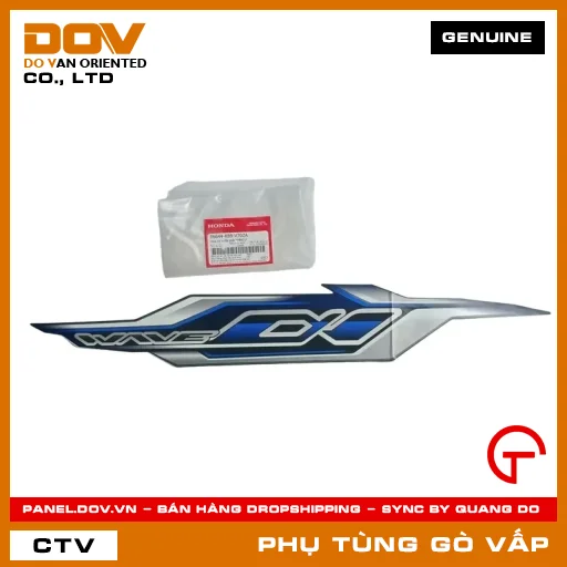 TEM ỐP SƯỜN PHẢI *PB421* MÃ PHỤ TÙNG 86644K89V70ZA — 86644K89V70ZA
