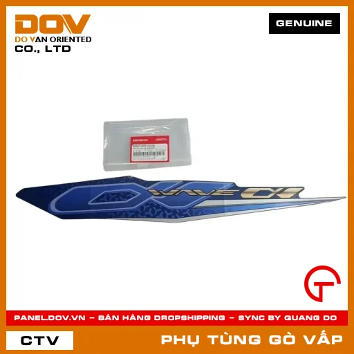 TEM ỐP SƯỜN TRÁI *PB421M* MÃ PHỤ TÙNG 86645K89V30ZA — 86645K89V30ZA