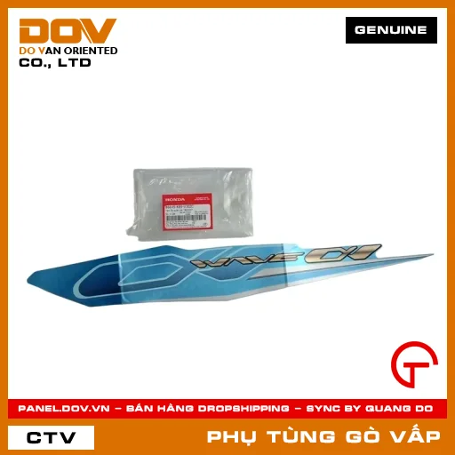 TEM ỐP SƯỜN TRÁI *B203M* MÃ PHỤ TÙNG 86645K89V30ZC — 86645K89V30ZC