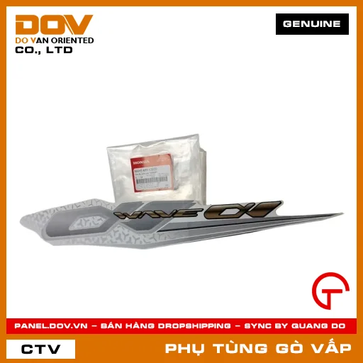 TEM ỐP SƯỜN TRÁI *NHB55P* MÃ PHỤ TÙNG 86645K89V30ZD — 86645K89V30ZD