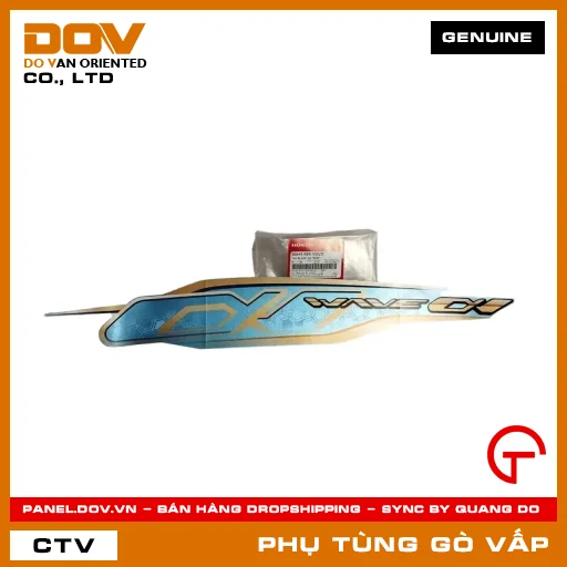 TEM ỐP SƯỜN TRÁI *B203* MÃ PHỤ TÙNG 86645K89V50ZB — 86645K89V50ZB