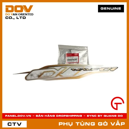 TEM ỐP SƯỜN TRÁI *NHB55* MÃ PHỤ TÙNG 86645K89V50ZC — 86645K89V50ZC