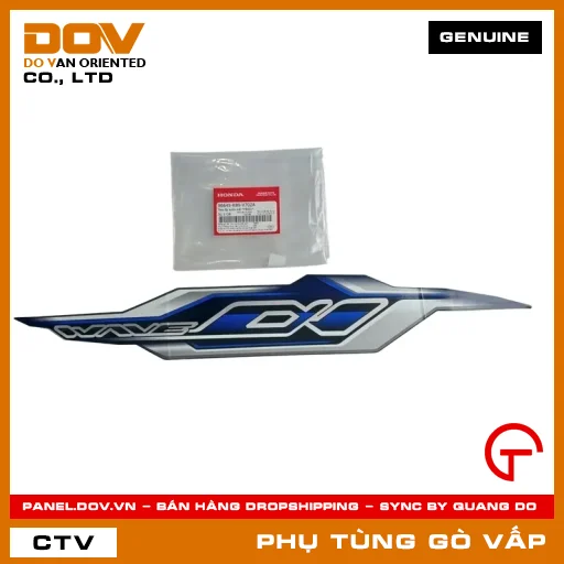 TEM ỐP SƯỜN TRÁI *PB421* MÃ PHỤ TÙNG 86645K89V70ZA — 86645K89V70ZA