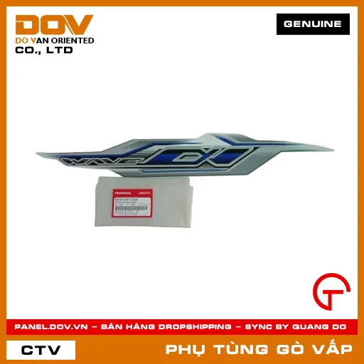 TEM ỐP SƯỜN TRÁI *NHB55* MÃ PHỤ TÙNG 86645K89V70ZB — 86645K89V70ZB