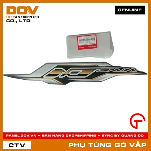 TEM ỐP SƯỜN TRÁI *NHA76* MÃ PHỤ TÙNG 86645K89V70ZD — 86645K89V70ZD