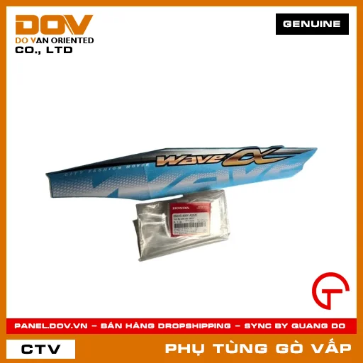 TEM ỐP SƯỜN TRÁI *B203* MÃ PHỤ TÙNG 86645KWYA20ZC — 86645KWYA20ZC