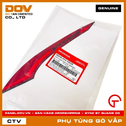 TEM A SƯỜN TRƯỚC TRÁI *NHA76M* MÃ PHỤ TÙNG 86646K44V90ZB — 86646K44V90ZB