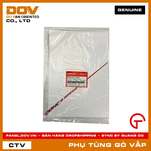 TEM ỐP SƯỜN SAU TRÁI *TYPE1* MÃ PHỤ TÙNG 86646K56V30ZD — 86646K56V30ZD