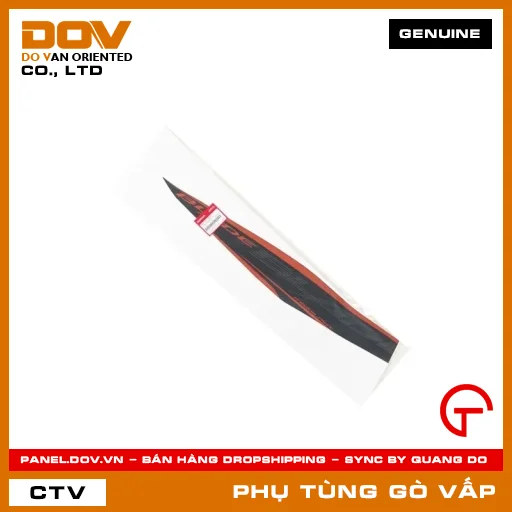 TEM DÁN ỐP SƯỜN PHẢI *YR322C* MÃ PHỤ TÙNG 86647K57V80ZB — 86647K57V80ZB
