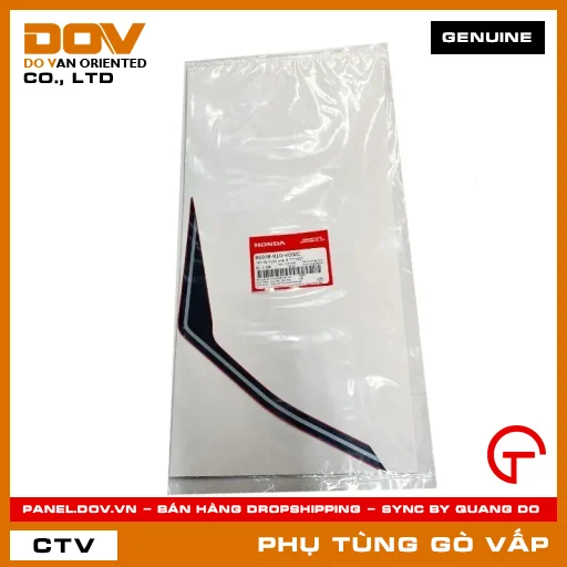 TEM ỐP TRƯỚC PHẢI B *TYPE2* MÃ PHỤ TÙNG 86648K1GV00ZC — 86648K1GV00ZC