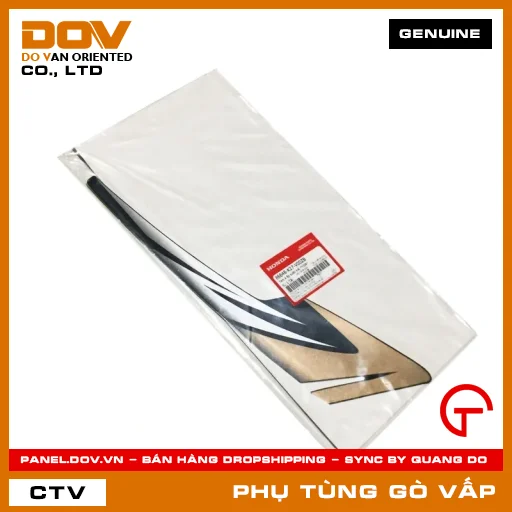 TEM A ỐP SƯỜN TRÁI *Y208* MÃ PHỤ TÙNG 86648K27V00ZB — 86648K27V00ZB
