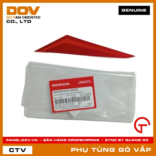 TEM B SƯỜN TRƯỚC TRÁI *NHB35P* MÃ PHỤ TÙNG 86648K44V90ZA — 86648K44V90ZA