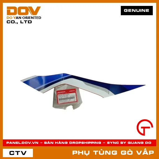 TEM ỐP SƯỜN TRÁI *R389* MÃ PHỤ TÙNG 86648K56V70ZA — 86648K56V70ZA