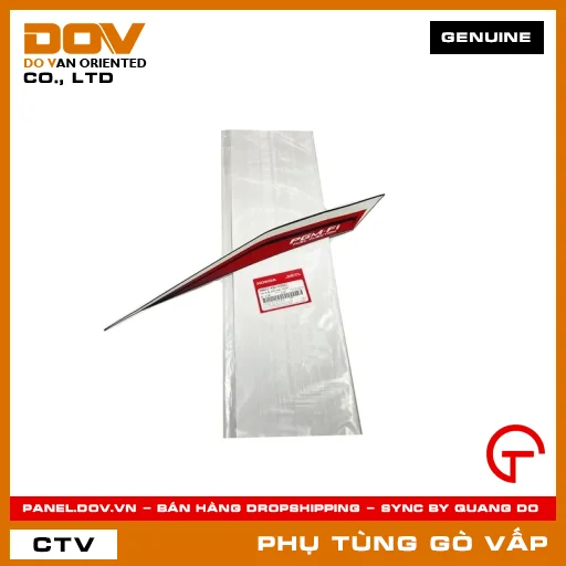 TEM B ỐP SƯỜN PHẢI *R340* MÃ PHỤ TÙNG 86651K90VG0ZC — 86651K90VG0ZC