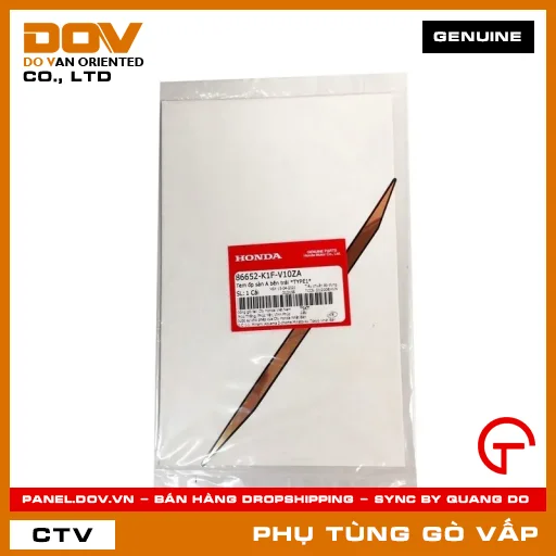 TEM ỐP SÀN A BÊN TRÁI *TYPE1* MÃ PHỤ TÙNG 86652K1FV10ZA — 86652K1FV10ZA