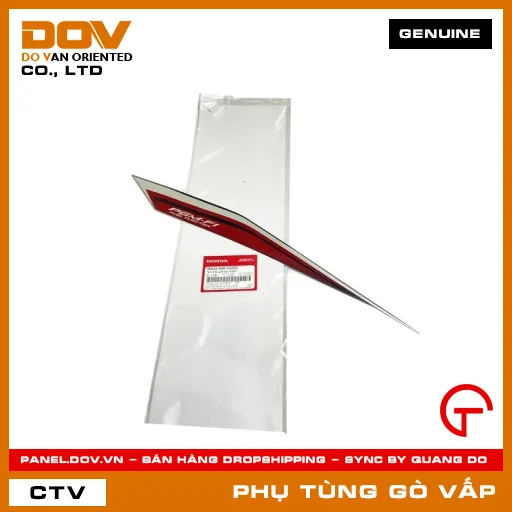 TEM B ỐP SƯỜN TRÁI *R340* MÃ PHỤ TÙNG 86652K90VG0ZC — 86652K90VG0ZC