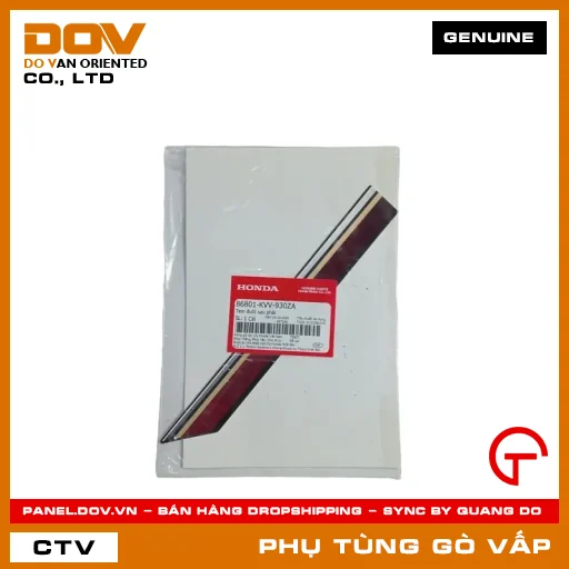 TEM ĐUÔI SAU PHẢI MÃ PHỤ TÙNG 86801KVV930ZA — 86801KVV930ZA