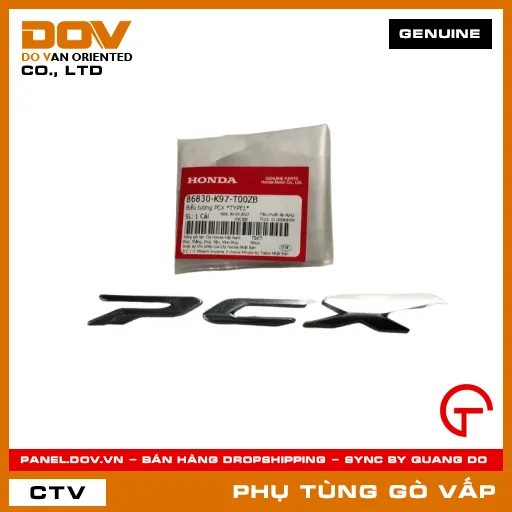 BIỂU TƯỢNG PCX *TYPE1* MÃ PHỤ TÙNG 86830K97T00ZB — 86830K97T00ZB