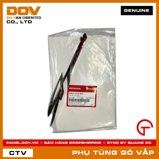 TEM ỐP SƯỜN PHẢI MÃ PHỤ TÙNG 86831K29900 — 86831K29900