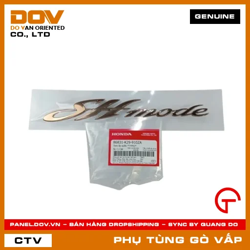 TEM ỐP SƯỜN *TYPE2* MÃ PHỤ TÙNG 86831K29910ZA — 86831K29910ZA