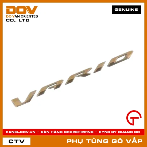 BIỂU TƯỢNG CHỮ VARIO*TYPE1* MÃ PHỤ TÙNG 86831K2VN40ZA — 86831K2VN40ZA