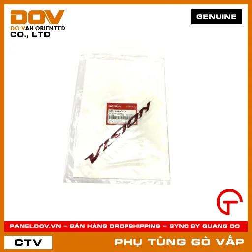 TEM ỐP SƯỜN *TYPE1* MÃ PHỤ TÙNG 86831K44V30ZA — 86831K44V30ZA