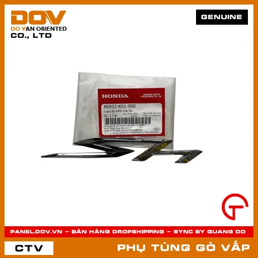 LOGO ỐP SƯỜN TRÁI SH MÃ PHỤ TÙNG 86832K01900 — 86832K01900