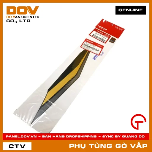 TEM ỐP SƯỜN PHẢI*TYPE1* MÃ PHỤ TÙNG 86832K2VN40ZA — 86832K2VN40ZA