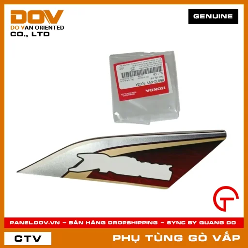 TEM CỐP TRÁI MÃ PHỤ TÙNG 86832KVV930ZA — 86832KVV930ZA