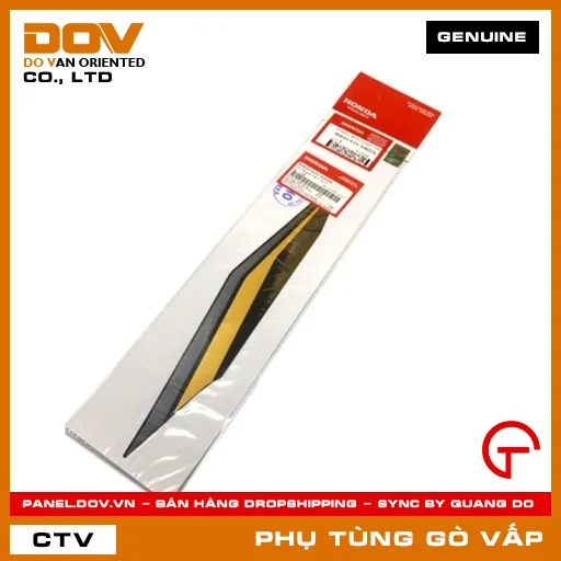 TEM ỐP SƯỜN TRÁI*TYPE1* MÃ PHỤ TÙNG 86833K2VN40ZA — 86833K2VN40ZA