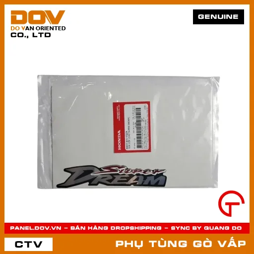 TEM CỐP (CHỮ SUPER DREAM) MÃ PHỤ TÙNG 86833KVV930ZA — 86833KVV930ZA